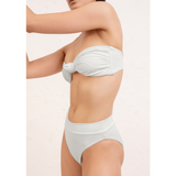 Fella Hubert High Waist Bottom - Off White bikini bottoms