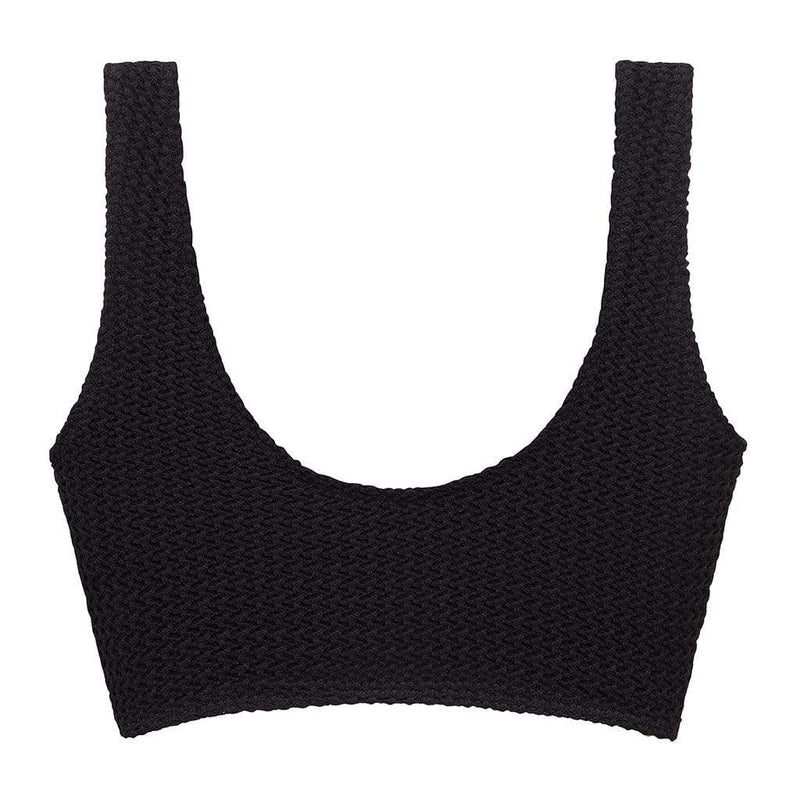 Montce Montce | Black Crochet Kim Variation Bikini Top Bikini Top