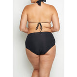 Mysecretswim Peach Brief | Period Protection bikini bottom