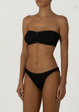 PARAMIDONNA | Emotional and cool swimwear and beachwear brand Paramidonna | FRIDA BLACK Bikini Set Onesize