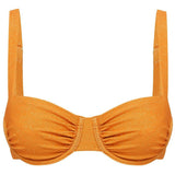 Peony Swimwear Clementine Ruched Holiday Balconette bikini tops