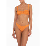 Peony Swimwear Clementine Ruched Holiday Balconette bikini tops