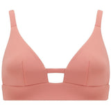 Revivre - to live again The 'Abella' Reversible Bikini Bra in Azura Rose Bikini Bra