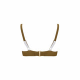 Revivre - to live again The 'Abella' Reversible Bikini Bra in White Seagrass Bikini Bra