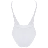 Revivre - to live again The 'Elle' Reversible One Piece in White Seagrass One Piece