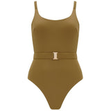 Revivre - to live again The 'Elle' Reversible One Piece in White Seagrass One Piece