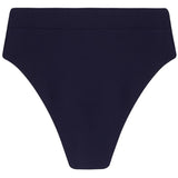 Revivre - to live again The 'Oriane' Reversible Bikini Brief in Azura Rose Bikini Bottom
