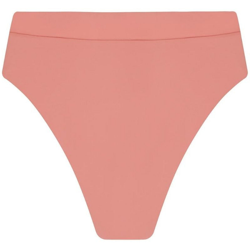 Revivre - to live again The 'Oriane' Reversible Bikini Brief in Azura Rose Bikini Bottom