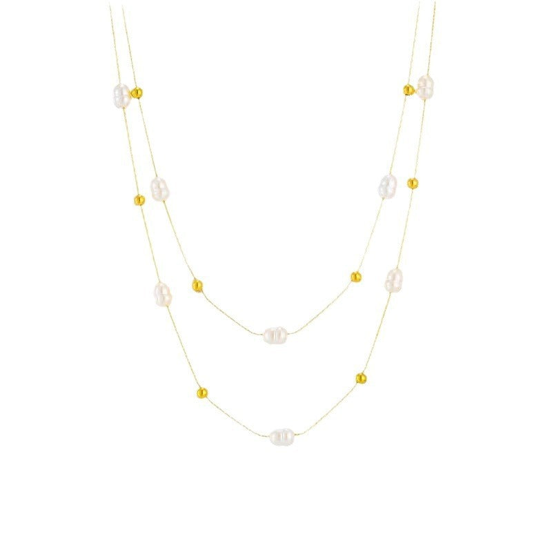 Double-layer Pearl Necklace