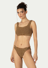 EMILY MOCA/SUGAR STRIPE