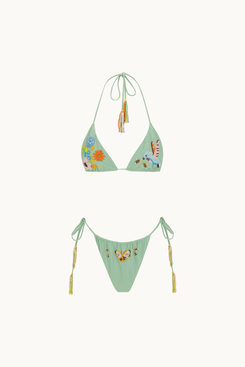 BEADED KINI SET - MOCKINGBIRD