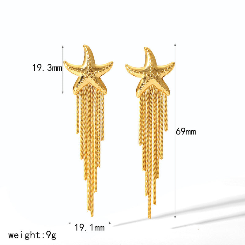 Viv Love Fringe Earrings