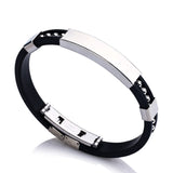 Simple Stainless Steel Men's Bracelet