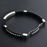 Simple Stainless Steel Men's Bracelet