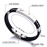 Simple Stainless Steel Men's Bracelet