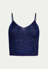 BRUNA TOP NAVY BLUE