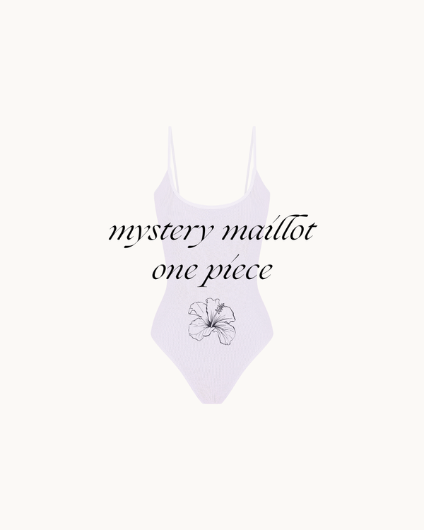 MYSTERY MAILLOT ONE PIECE