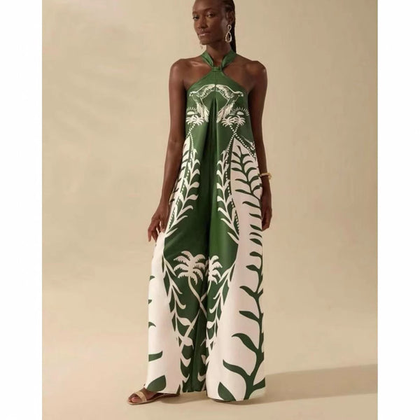 Halter Sleeveless Pants