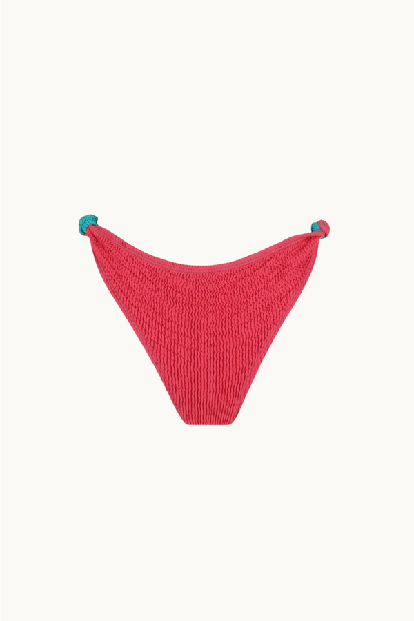 BORA BORA BRIEF - WATERMELON & TEAL
