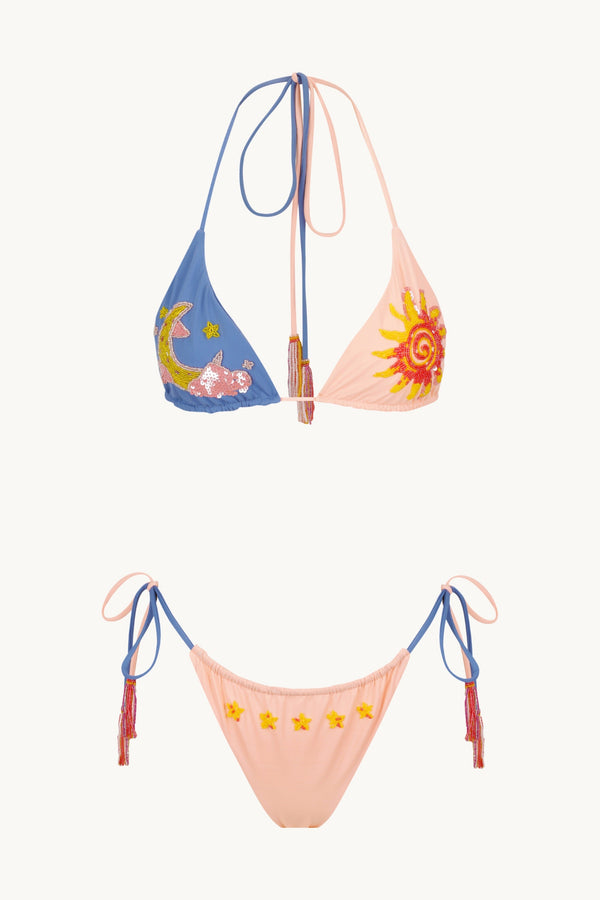 BEADED KINI SET - MILKY WAY