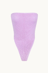 TWIN FIN MAILLOT LILAC CHERRY