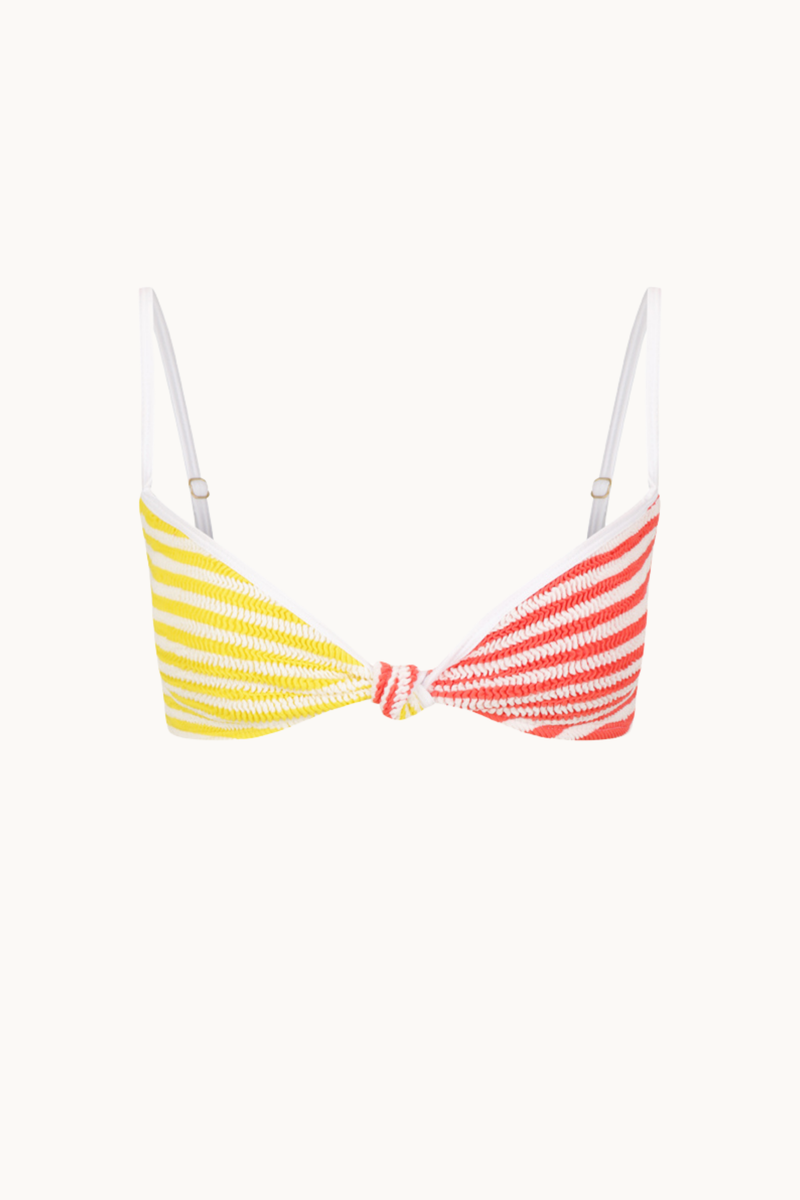 BOUDDI KINI CORAL AND SUNSHINE STRIPE