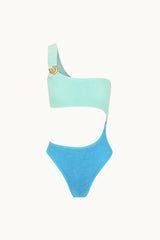 MALLORCA MAILLOT AZURE & OCEAN