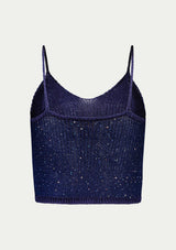 BRUNA TOP NAVY BLUE