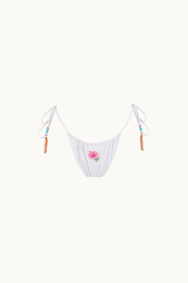 BEADED BRIEFS - HIBISCUS