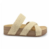 Casual Woven Solid Colour Sandals