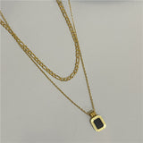 Light Luxury High-end White Mother-of-pearl Necklace