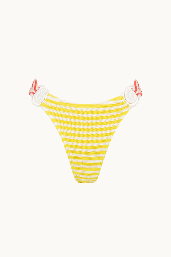 MANGO BRIEF CORAL AND SUNSHINE STRIPE