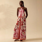 Halter Sleeveless Pants