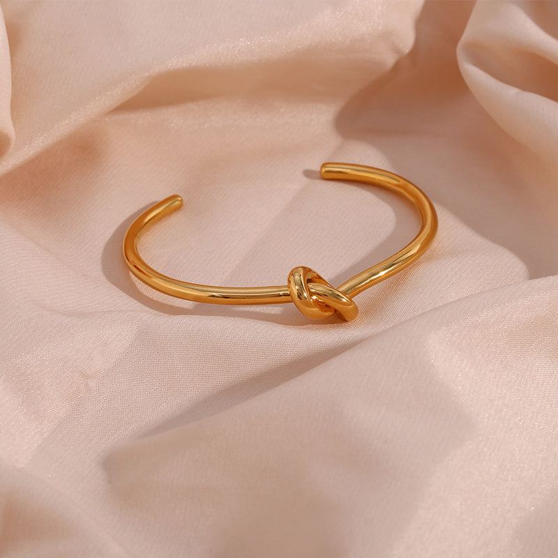 Louisa Gold Bangle Waterproof