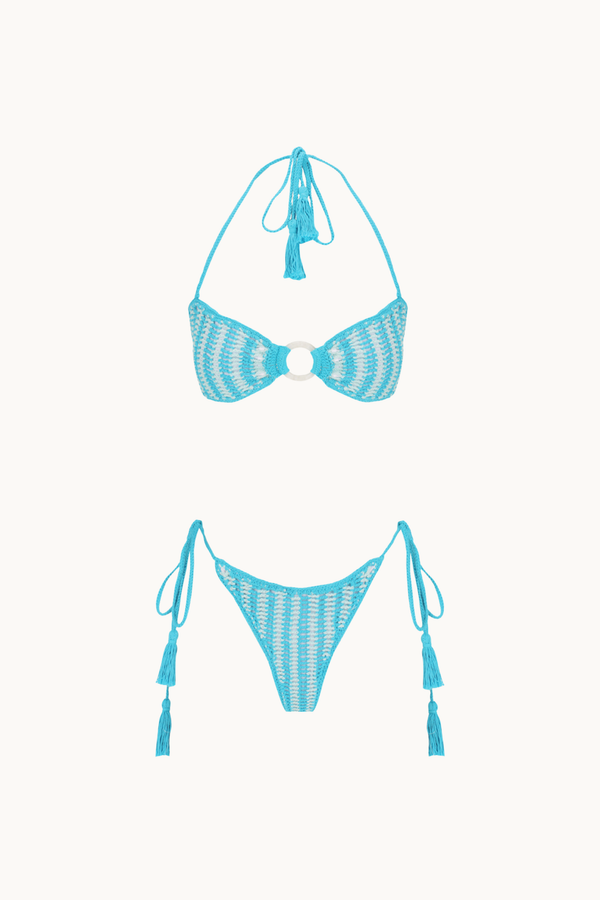 AÇAI CROCHET KINI - AZURE