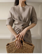 Irregular Skirt with waistband