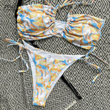 Women Larger Cups Swimwear Bikini Set