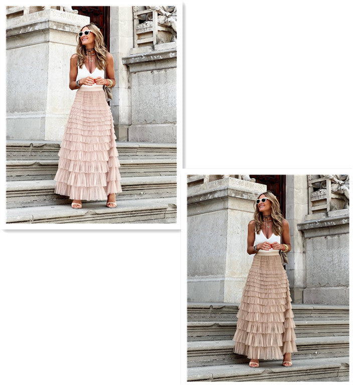 Sarah || Layered Ruffles Cake Skirt