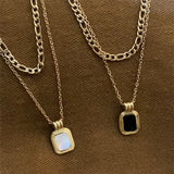 Light Luxury High-end White Mother-of-pearl Necklace