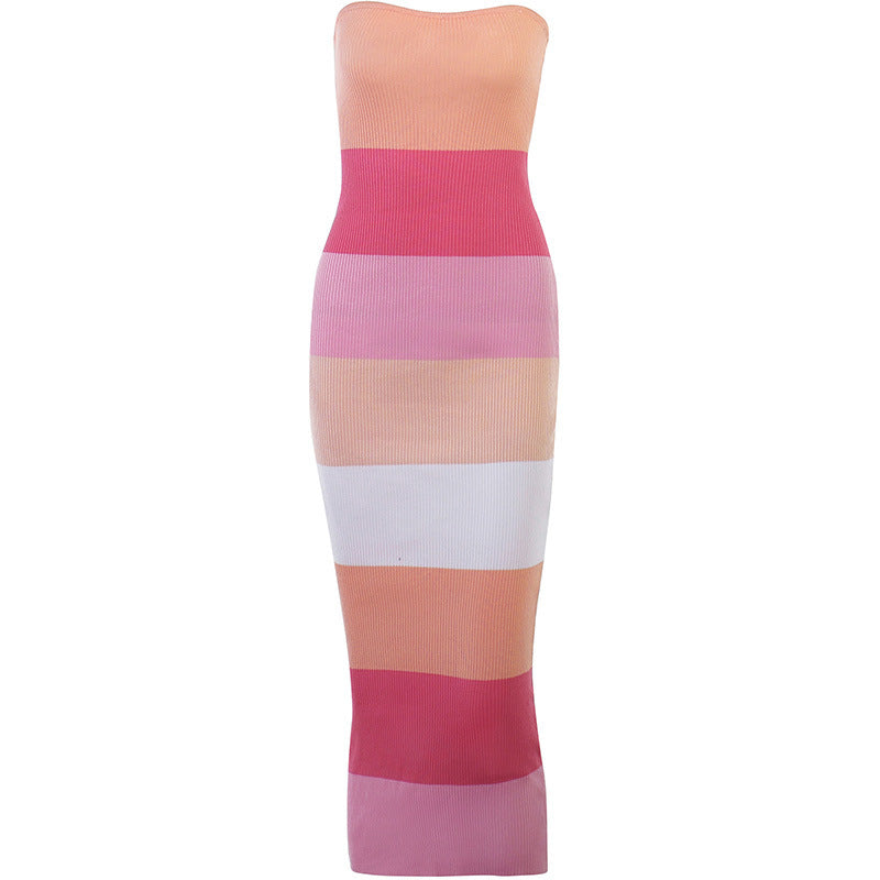 Colour Blocking Dress