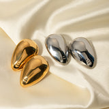 Stainless Steel Glossy Earrings