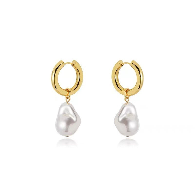 Baroque Pearl Earrings