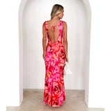 V-neck Stretch Dress
