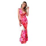 V-neck Stretch Dress