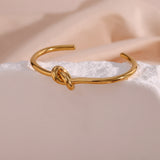 Louisa Gold Bangle Waterproof