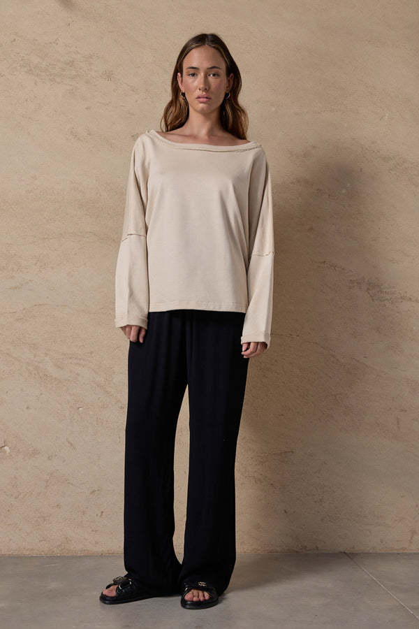 FINLEY SWEATER - OAK