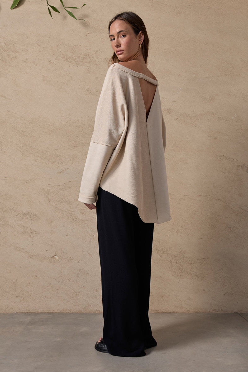 FINLEY SWEATER - OAK