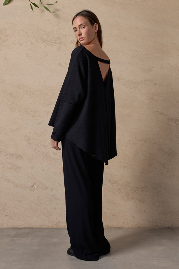 FINLEY SWEAT - BLACK