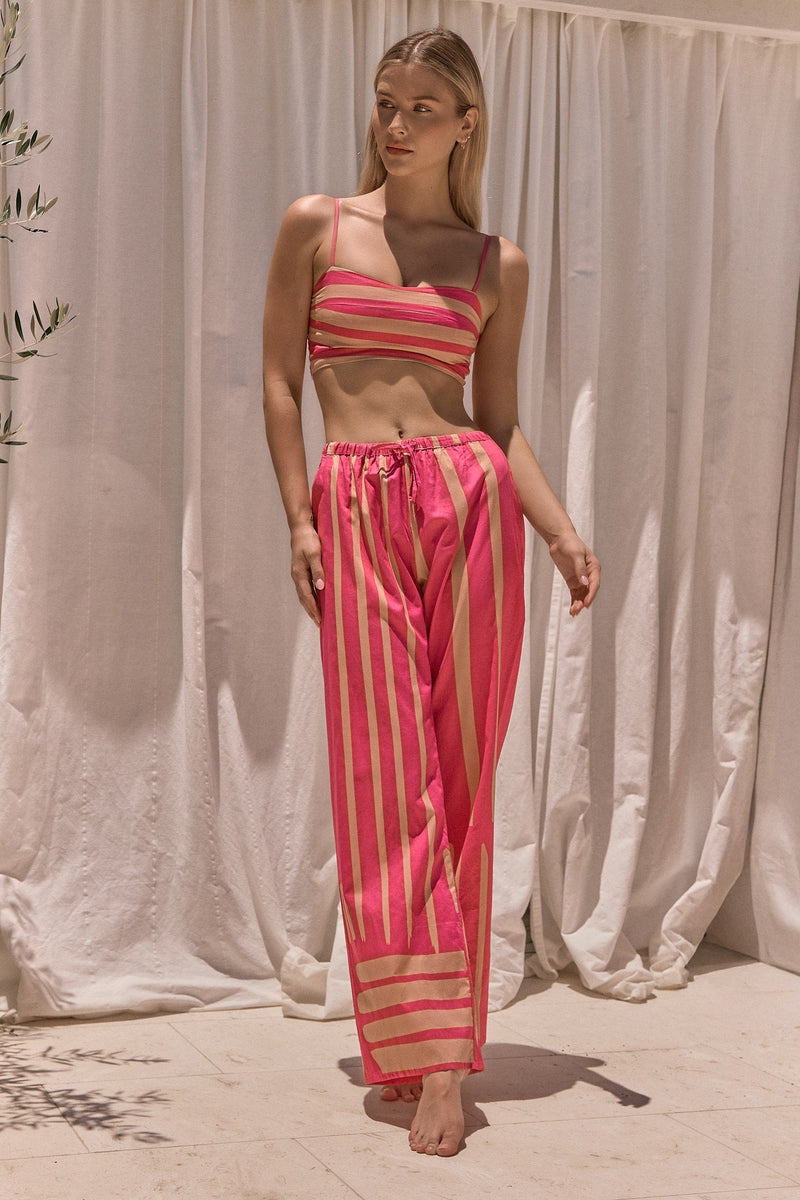 MATEO CROP TOP - PINK