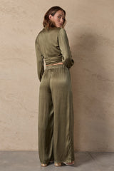 CORY TOP - OLIVE BRUNCH